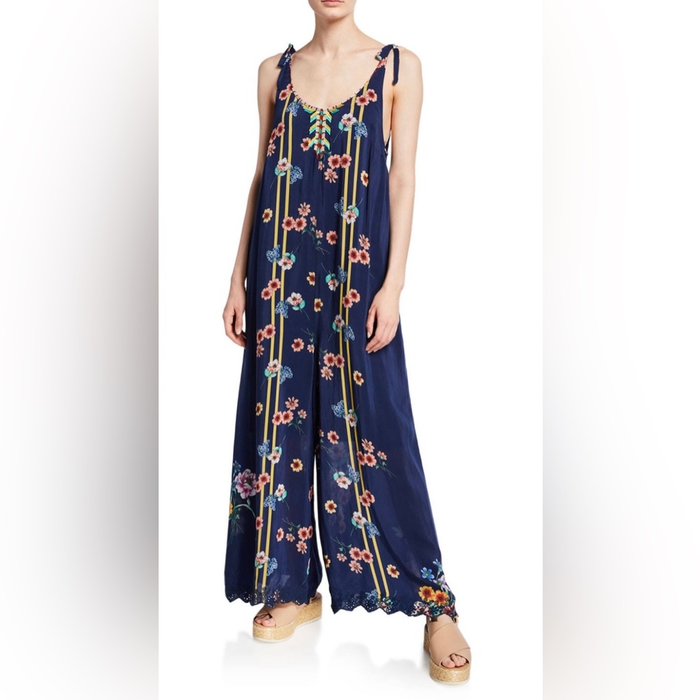 💐Johnny Was Zaiko floral print jumpsuit 💐
